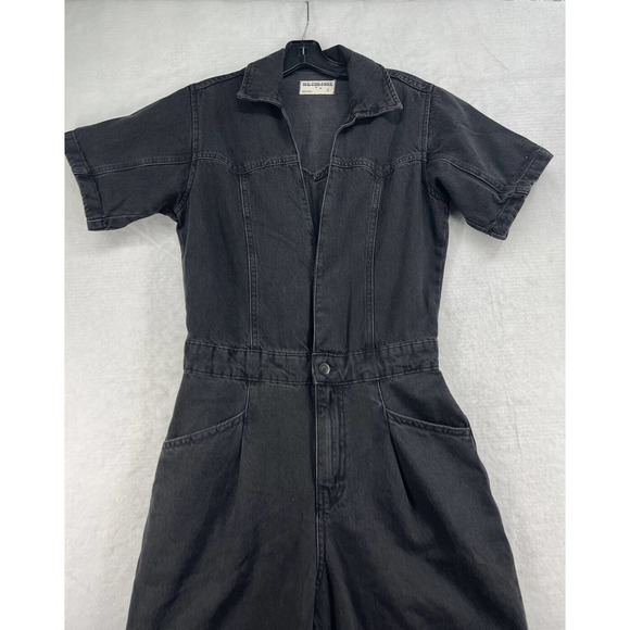 New Free People Marla Jumpsuit  Denim Jumpsuit Coverall - Picture 4 of 10